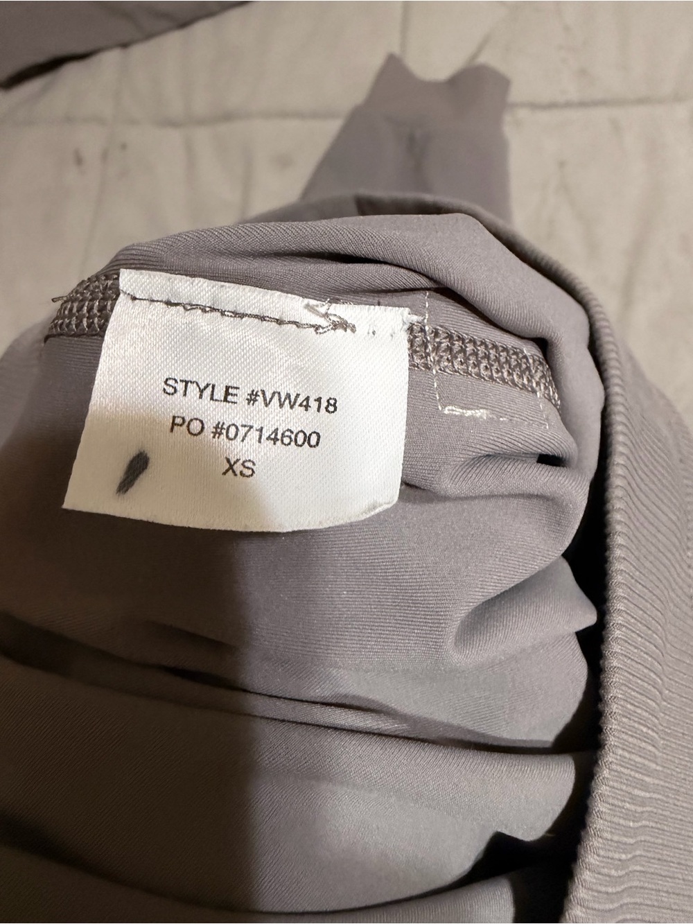 Vuori High-Waist Drawstring Track Joggers - Gray - Picture 3 of 3